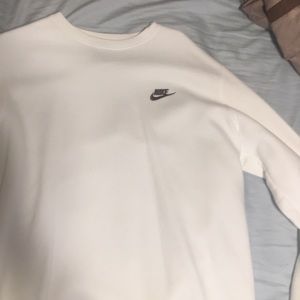 Nike white sweater men’s large
